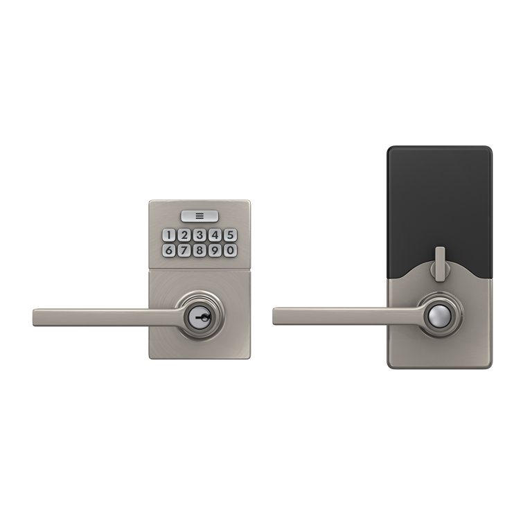 Schlage Gatlin Keypad Electronic Lock With Solstice Lever NonConnected Wayfair